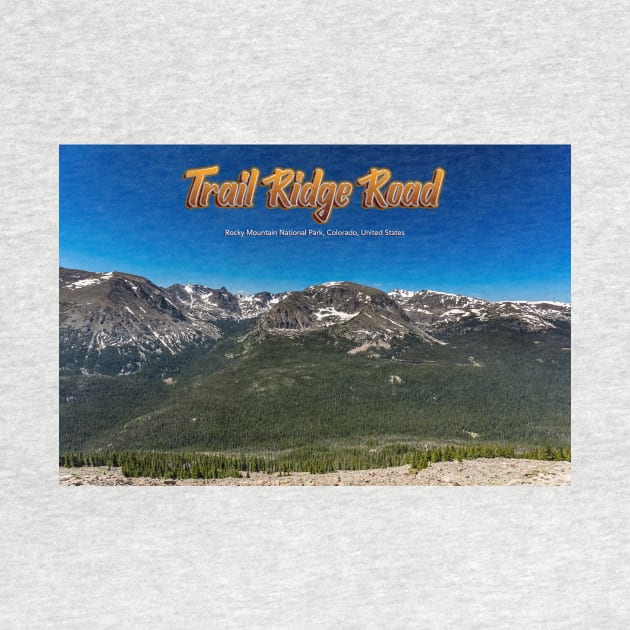 Trail Ridge Road in Rocky Mountain National Park by Gestalt Imagery